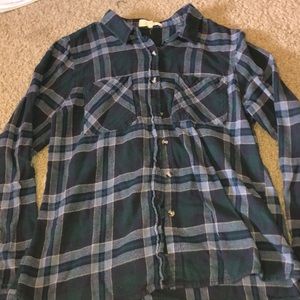 Button down flannel